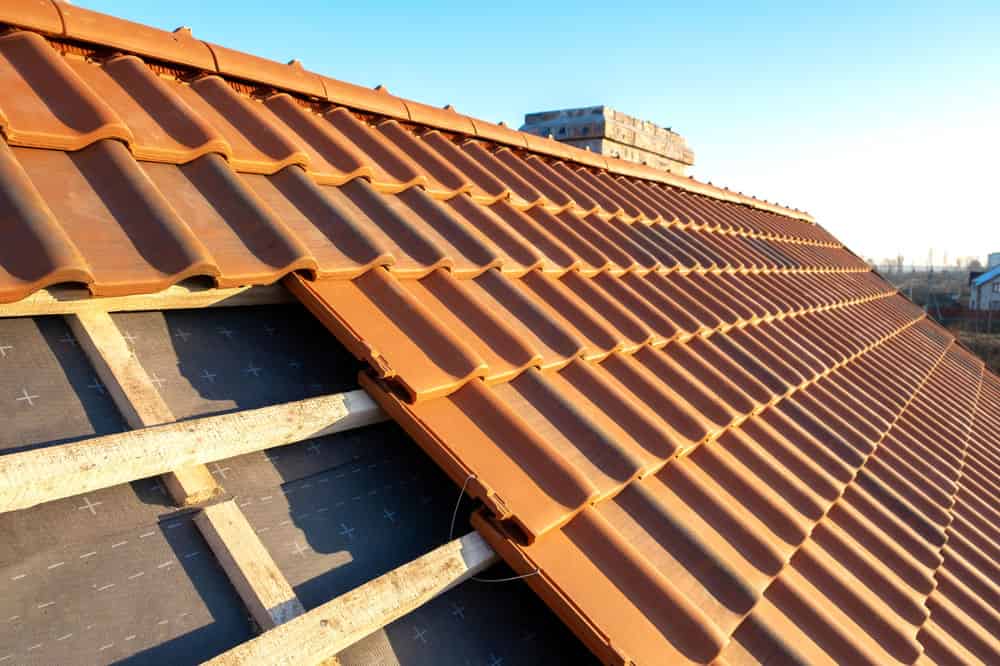 Tile Roof Installation image
