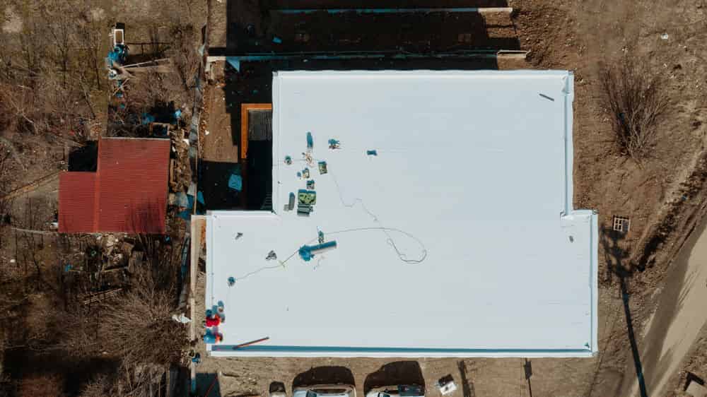 Flat Roof Installation image