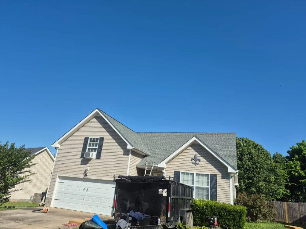 Gallery photos for Full Shingle Roof Installation Done Right in Clarksville TN: Image #1