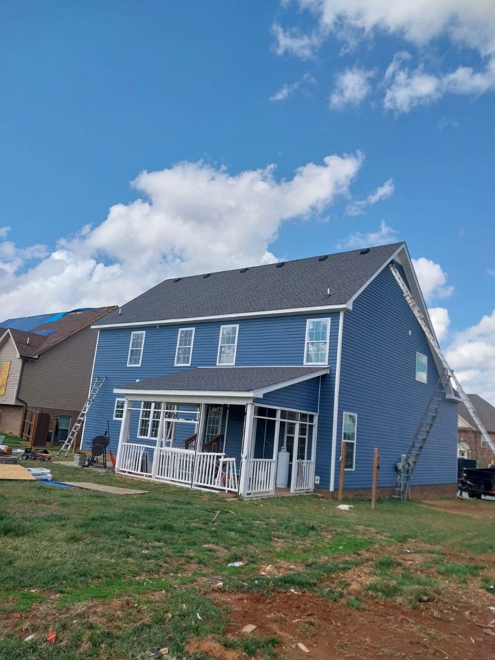 Project Siding Installation and Porch Addition Work in Brownsville TN image