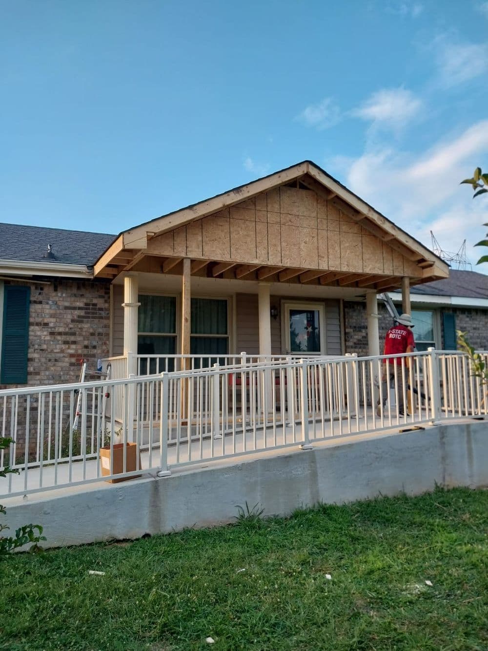 Siding Installation and Porch Addition Work in Brownsville TN