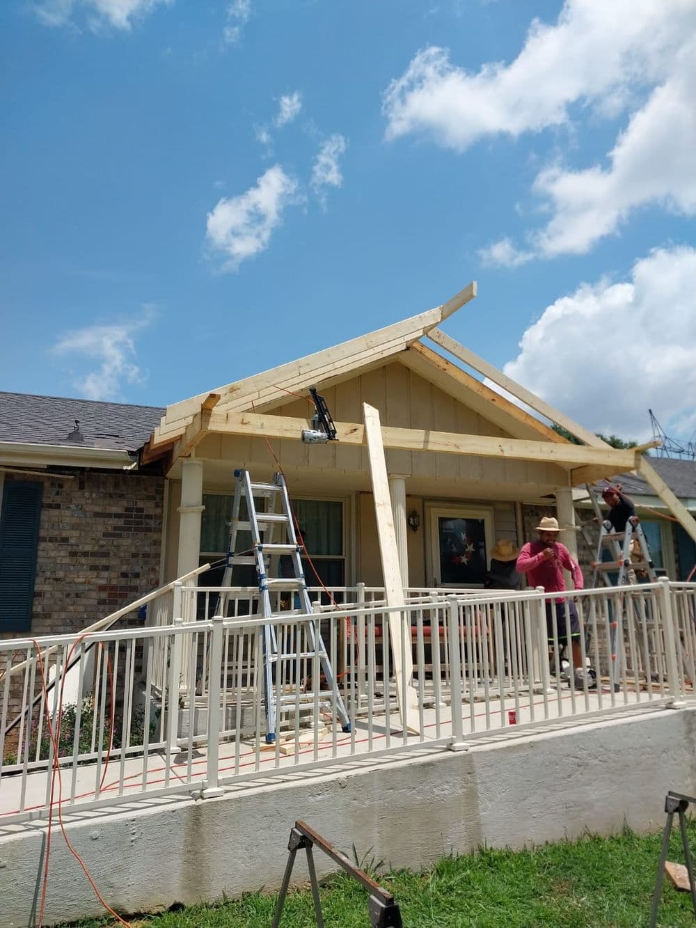 Siding Installation and Porch Addition Work in Brownsville TN