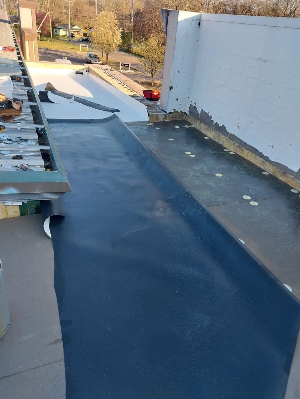 Gallery photos for Metal Roofing and Flat Roof Waterproofing Projects in Clarksville TN: Image #5