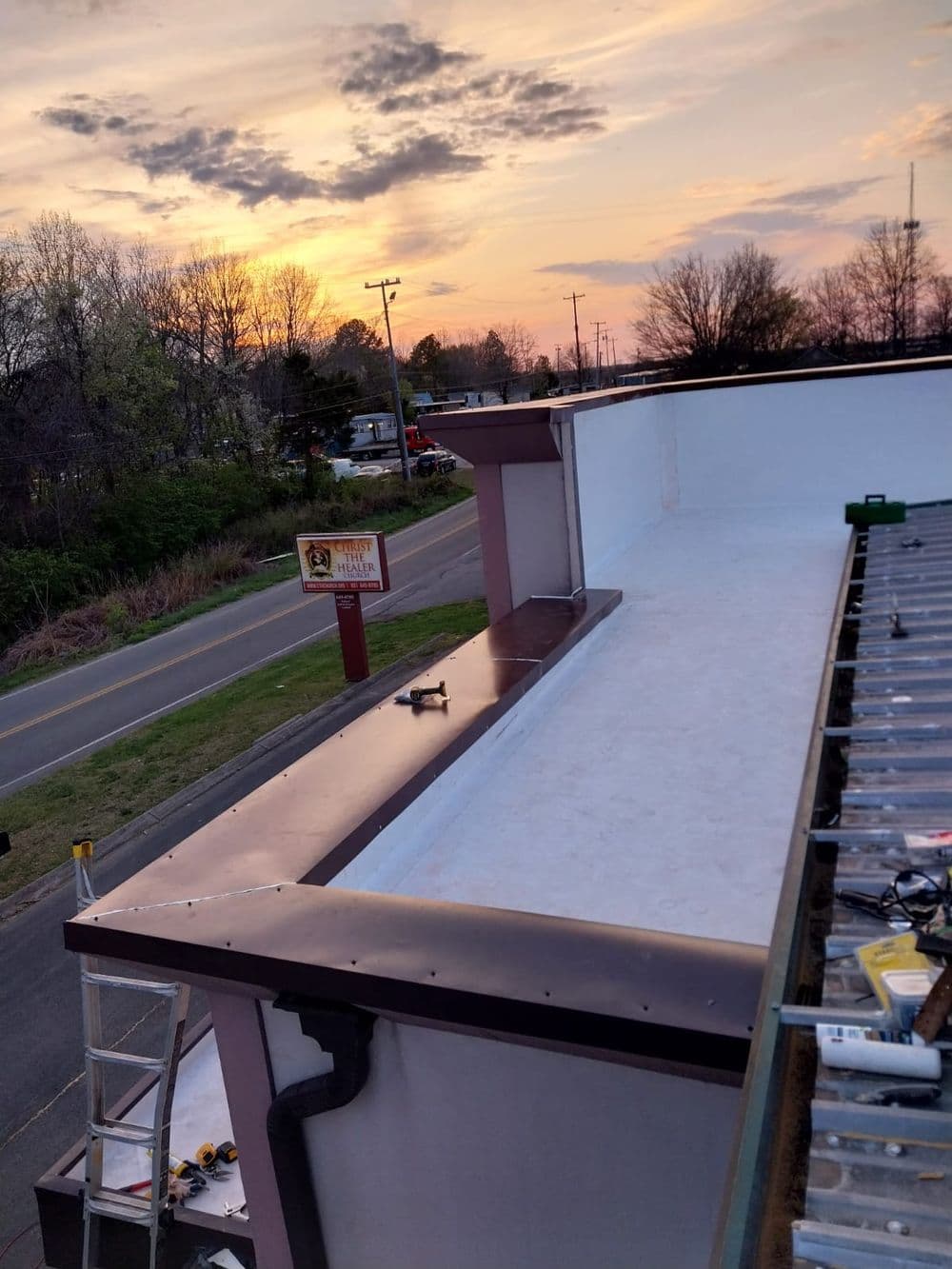 Gallery photos for Metal Roofing and Flat Roof Waterproofing Projects in Clarksville TN: Image #13