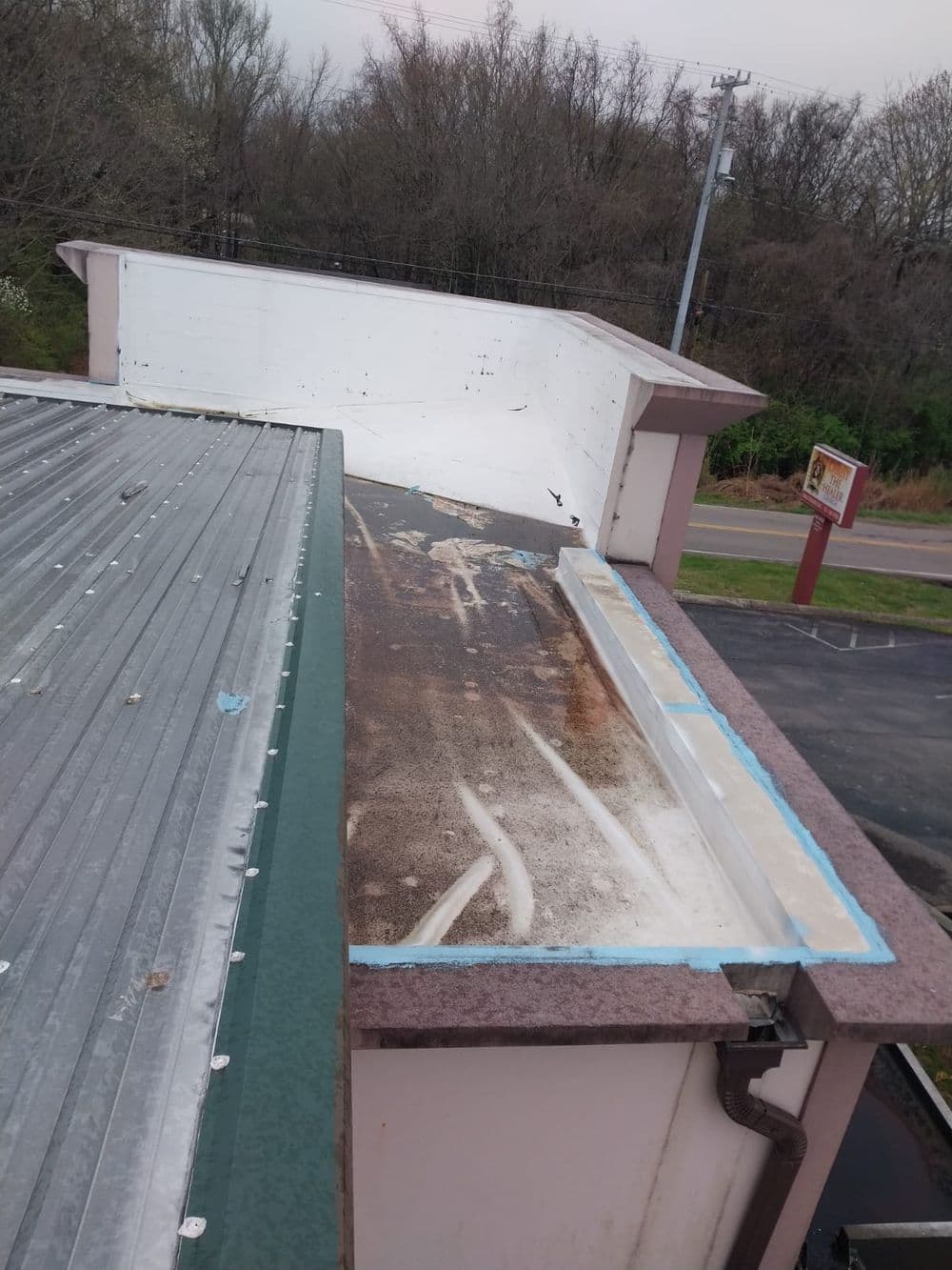 Gallery photos for Metal Roofing and Flat Roof Waterproofing Projects in Clarksville TN: Image #6