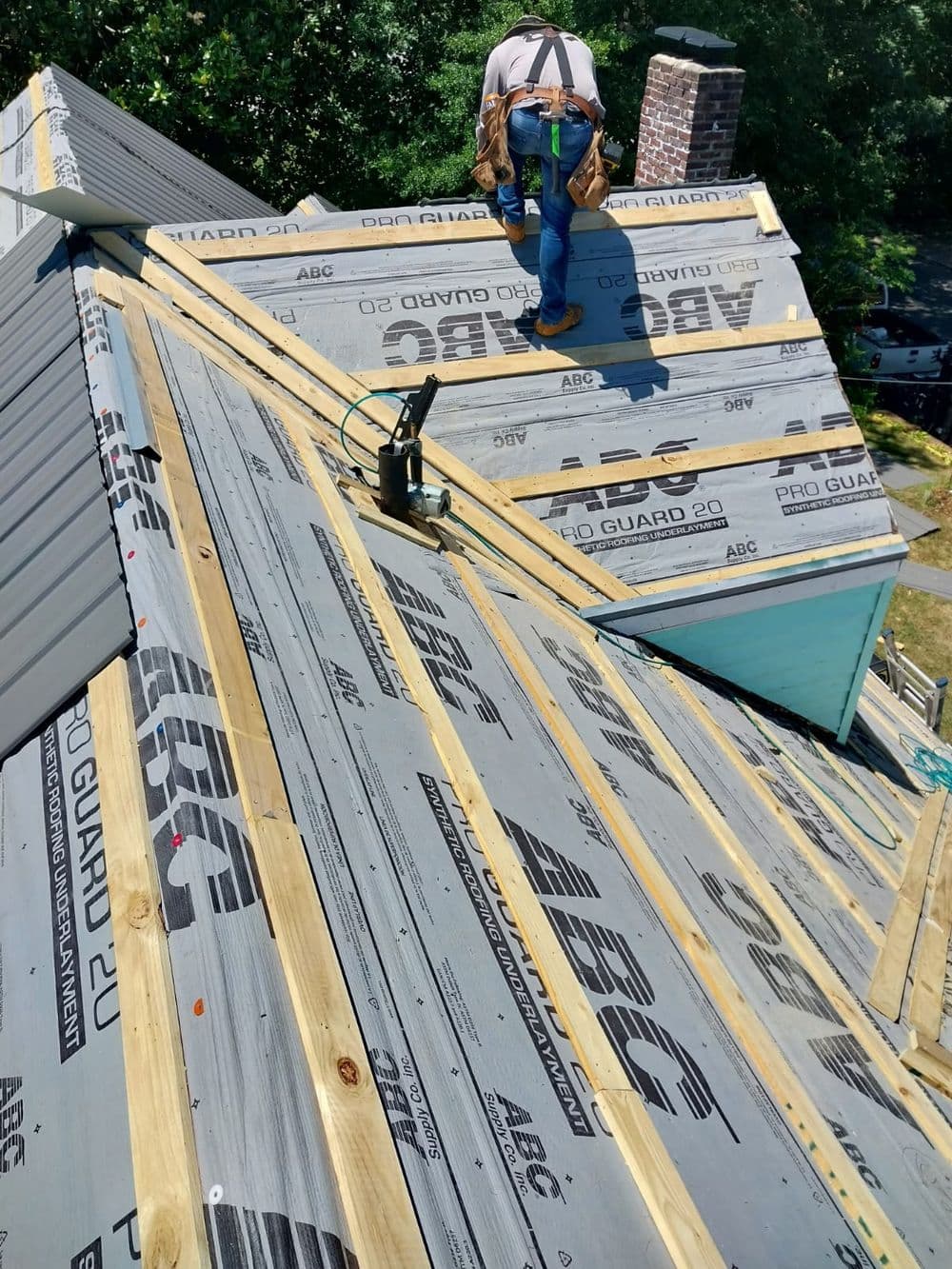Gallery photos for Metal Roofing and Flat Roof Waterproofing Projects in Clarksville TN: Image #10