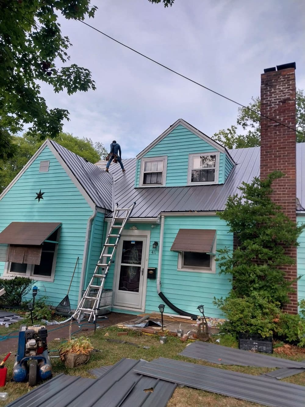 Project Metal Roofing and Flat Roof Waterproofing Projects in Clarksville TN image