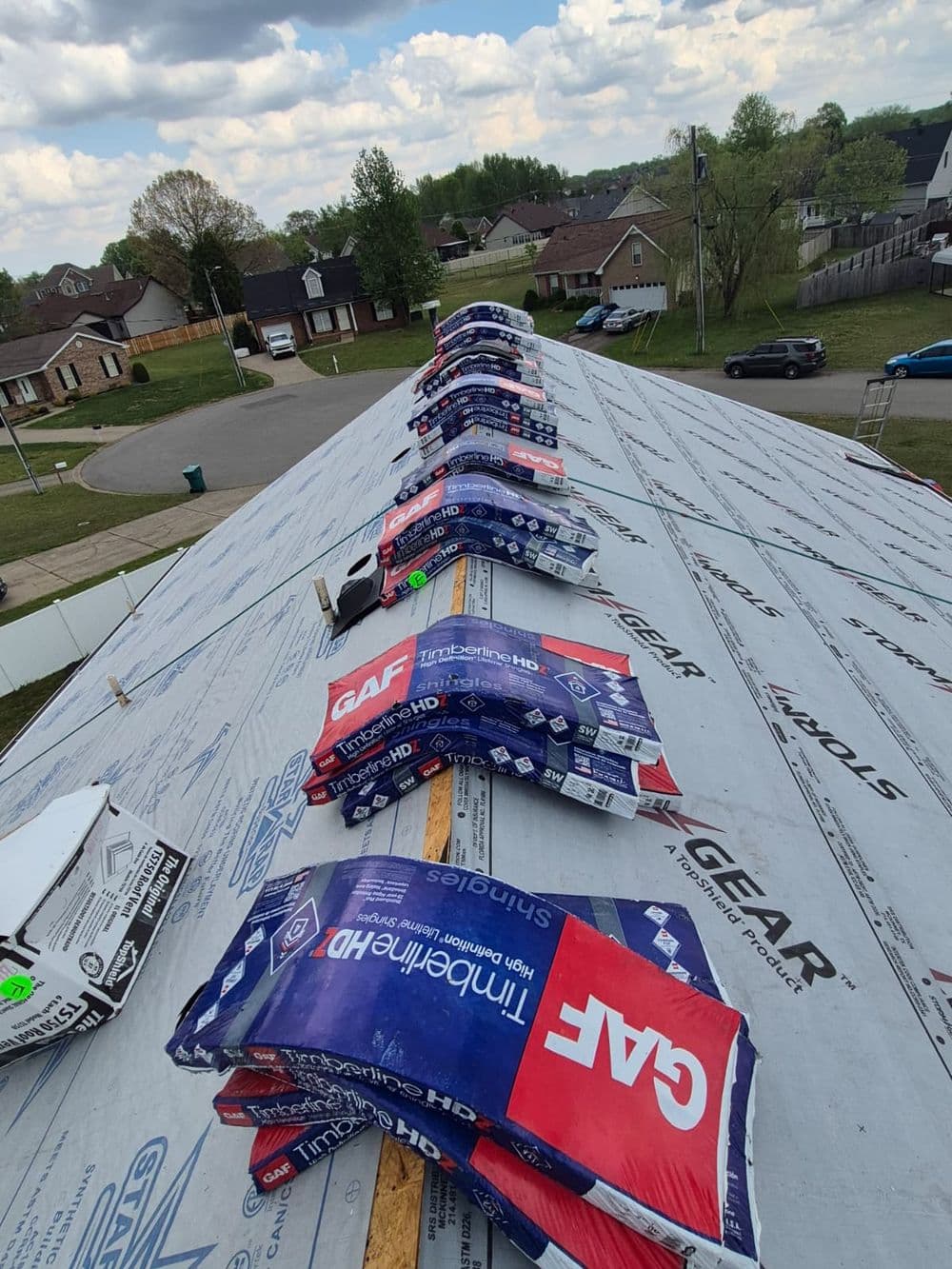 Gallery photos for Full Roof Replacement With GAF Timberline HDZ Shingles in Clarksville, TN: Image #5