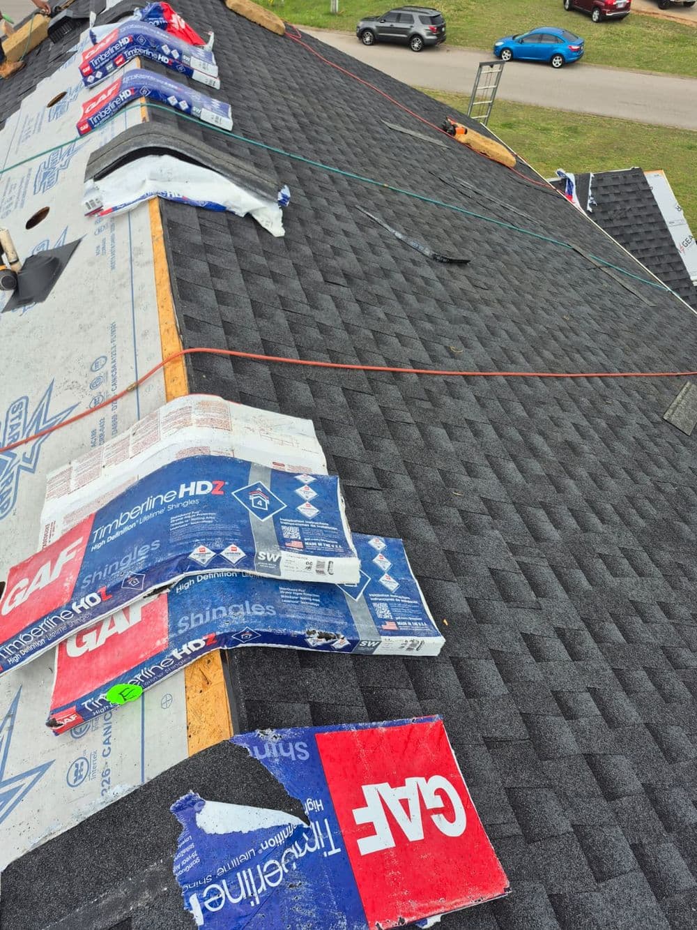 Gallery photos for Full Roof Replacement With GAF Timberline HDZ Shingles in Clarksville, TN: Image #9