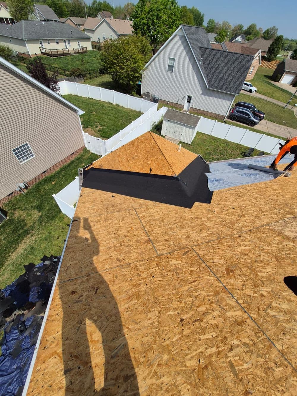 Gallery photos for Full Roof Replacement With GAF Timberline HDZ Shingles in Clarksville, TN: Image #12